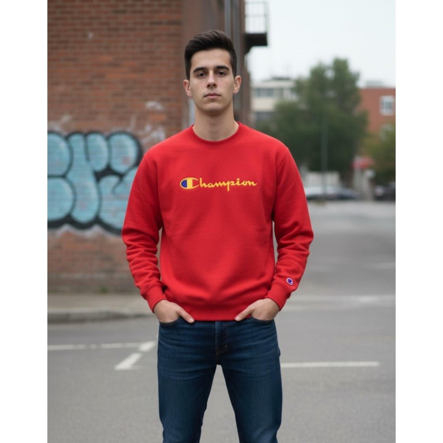 Smooth febric full sleeve sweatshirt