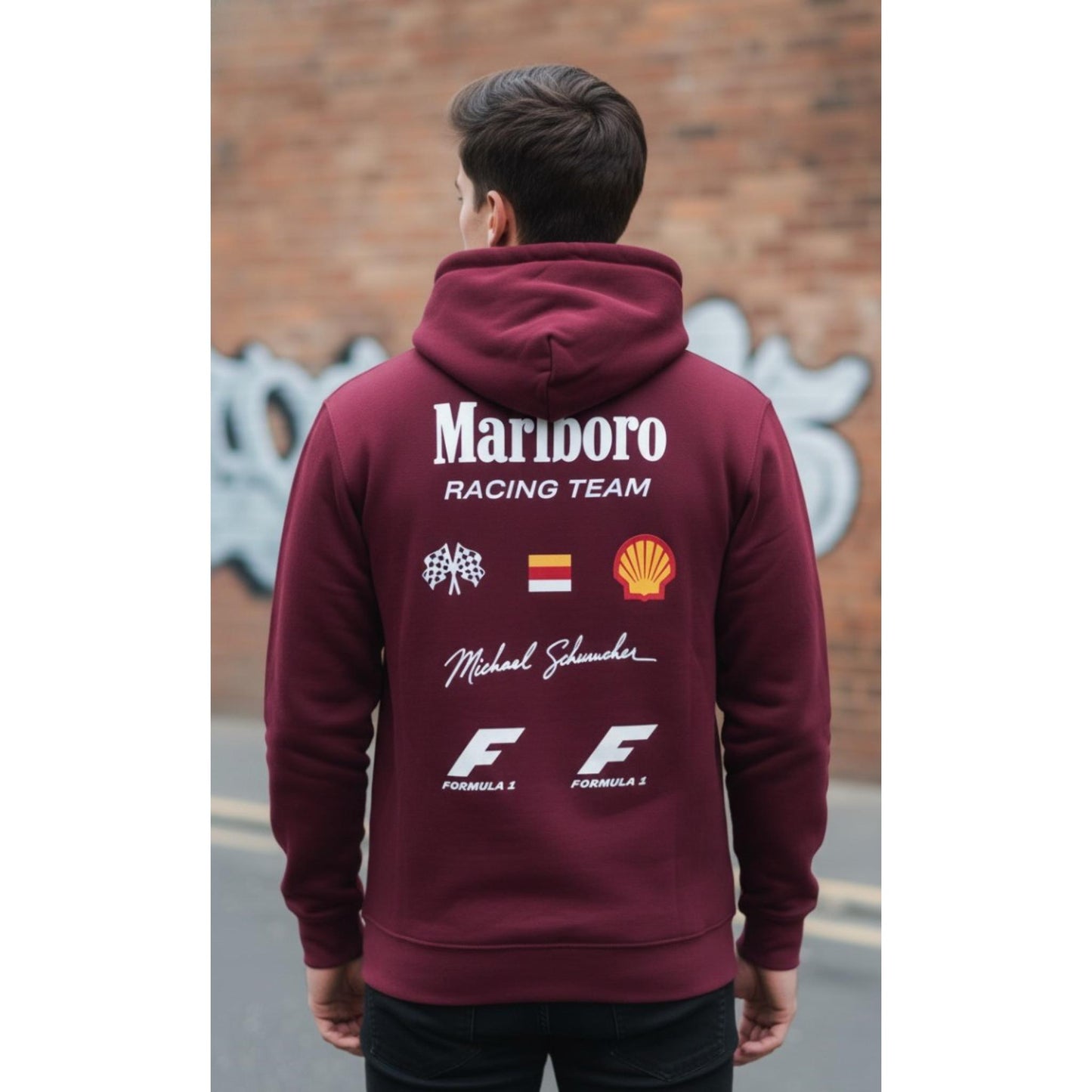 Export Quality Marlboro Print Hoodie