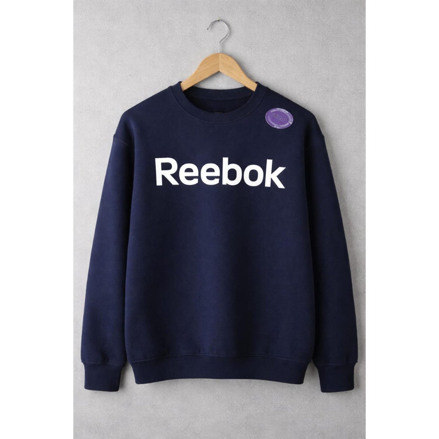 Remium Navy Blue Crewneck Sweatshirt