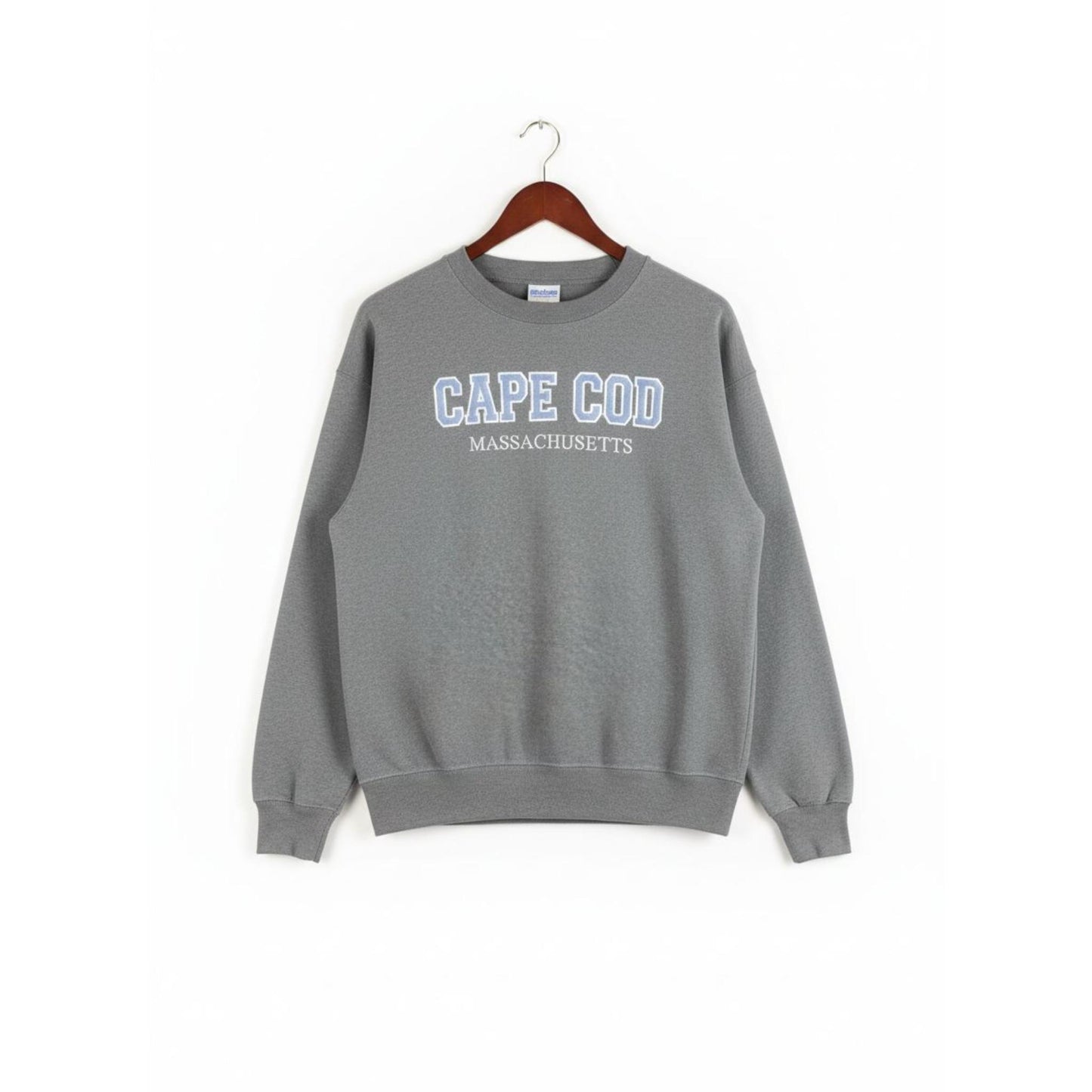 Relaxed Fit Grey Crewneck Sweatshirt