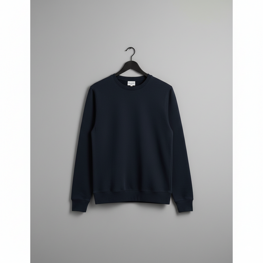 Smooth febric full sleeve sweatshirt Powder Blue
