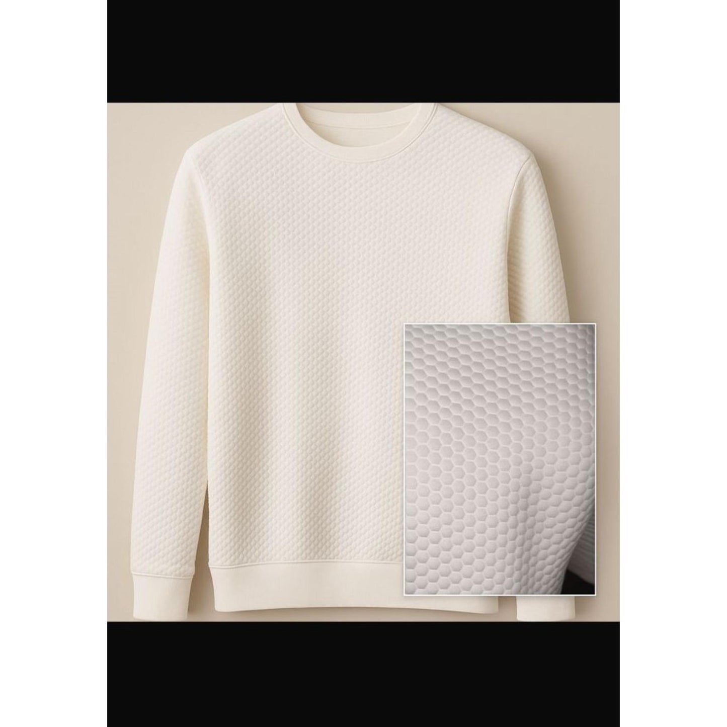 Smooth febric full sleeve sweatshirt Bubble Fabric