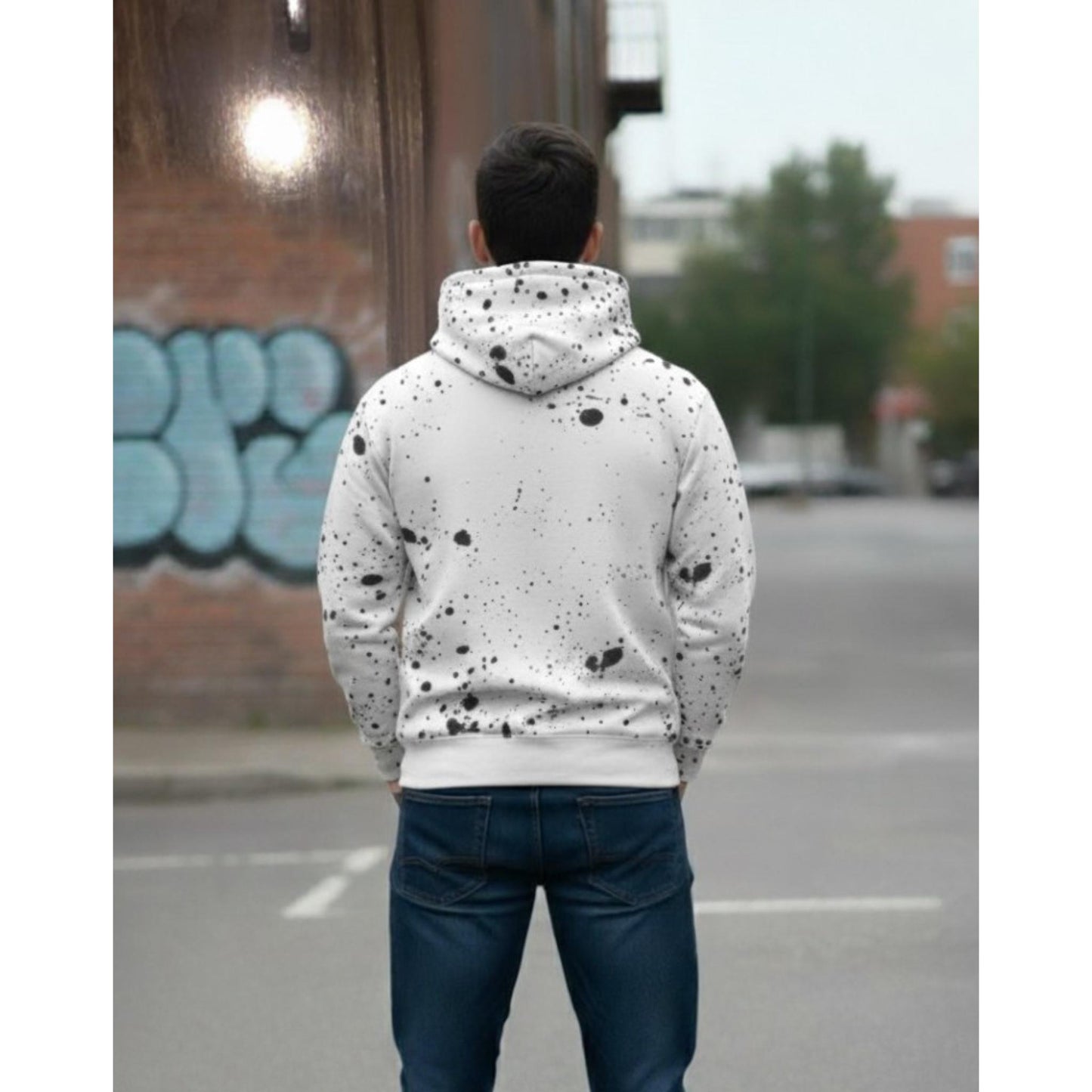 Export Quality Embossed Print Hoodie