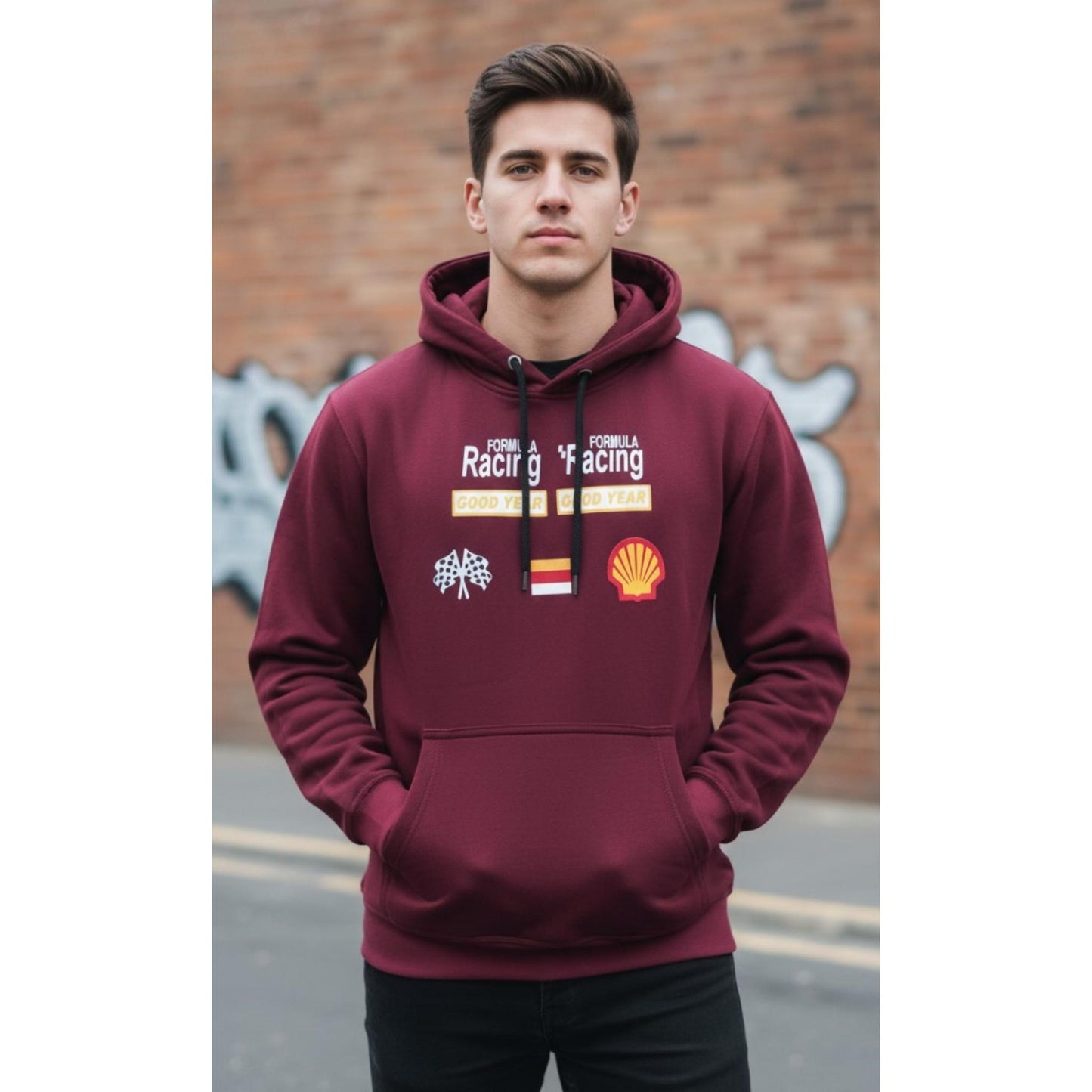 Export Quality Marlboro Print Hoodie